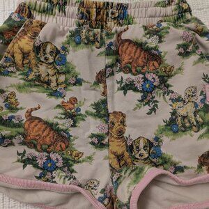 Rock Your Kid Vintage Puppy Shorts sz 12